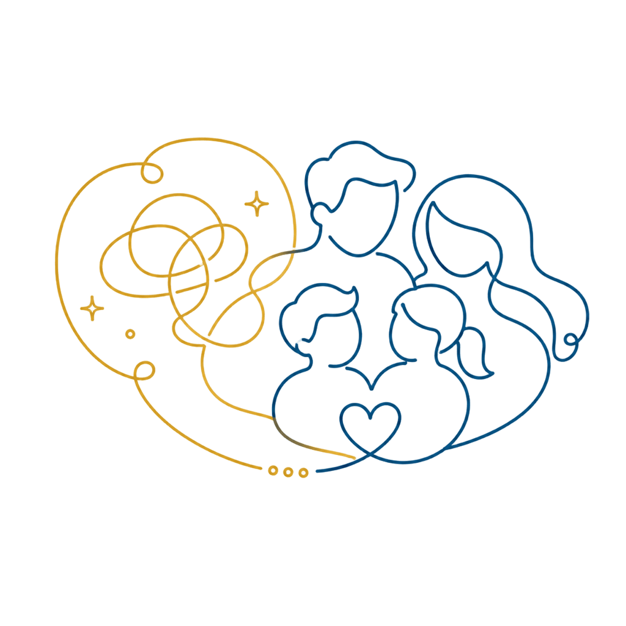 Ilustración de Terapia de Familia